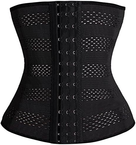 Black Underbust Corset Waist Trainer Slimmer Shaper for Weight Loss Plus Size 3XL