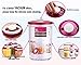 G.S Double Airtight Food Storage Container Set with Vacuum Seal System Lid, BPA-Free Clear Plastic, Keep Food Fresh 3x Longer - 3 Piece Set