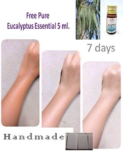 Glutathione Soap Whitening Bleaching 70 Gms Professional Whitening Coconut Oil,vitamin E, Vitamin B3, Vintamin C Handmade Soap Super White 2 Bars Save Over 25%