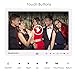 Digital Photo Frame,RegeMoudal 12 Inch Picture Frame with Remote Control 1080P High Definition, Support 32G SD and USB, Various Display Modes, for Pictures and Videos (White)