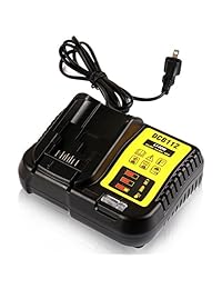 STZ Dewalt DCB112 - Cargador de batería de iones de litio para DCB101 DCB105 DCB115 DCB107, 12 V y 20 V, para DCB120 DCB127 DCB206 DCB205 DCB201