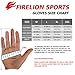 FIRELION Cycling Gloves Bike Bicycle Gloves - Breathable Gel Pad Shock-Absorbing Anti-Slip - MTB DH Road Touch Recognition Full Finger Gloves for Men/Women