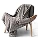 Bedsure Faux Fur Reversible Fleece Throw Blanket – Super Soft Fuzzy Lightweight Throw for Couch Chair Sofa and Bed(50 x 60 inches, Grey)