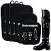 Resinta 4 Pairs (8 Sheets) Boot Shaper Form Inserts Boots Breathable Support for Men and Women, 3 Sizes in 1 Sheet (black)