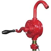 AFF 15-55 Gallon Hand Rotary Cast Iron Pump with Heavy Duty Cast Vanes and Nitrite Rubber Seals, 8070