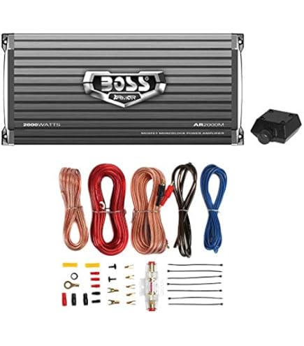 Amazon.com: Boss AR1500M Armor Series 1500 Watt Monoblock