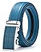 Xhtang Men's Ratchet Belt Automatic Buckle Genuine Leather belt 35mm Wide 1 3/8
