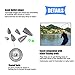 Glarks 140Pcs Fishing Sinkers Weights Kit, 90Pcs 2g 3.5g 5g 7g 10g 15g Worm Fishing Sinker Weight Bullet Sinkers with 50Pcs Green Luminous Fishing Bead Set