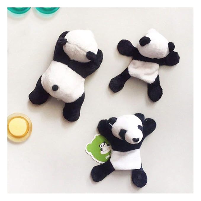 Coohole 1 PC creativo lindo suave felpa panda imán nevera nevera ...