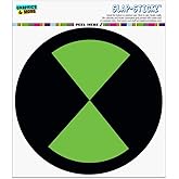 Ben 10 Logo Automotive Car Window Locker Circle Bumper Sticker