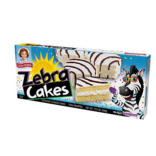 Little Debbie Zebra Cakes, Contains 10 Snack Cakes (Twin Wrapped) 3