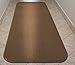 House, Home and More Skid-Resistant Carpet Runner - Toffee Brown - 8 Feet X 27 Inches