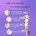 Painless Hair Remover for Women 5 in 1 Rechargeable Razors Portable Waterproof Hair Removal for Face/Legs/Arms/Eyebrow/Nose/Bikini Trimmer Body Shaver for Ladies (Purple)-2018 Exclusive