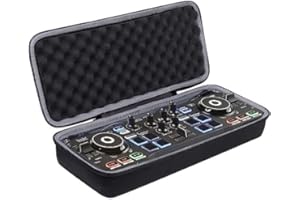 co2CREA Hard Travel Case replacement for Hercules DJ DJControl Starlight Pocket DJ Controller