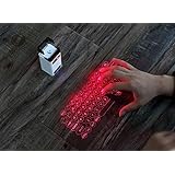 AGS World's Most Advanced Wireless Laser Projection Bluetooth Virtual Keyboard & Mouse for iPhone, Ipad, Smartphone and Table