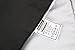 Utopia Bedding Comforter Duvet Insert, Quilted Comforter with Corner Tabs, Box Stitched Down Alternative Comforters Twin Size (Black/Grey)