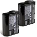 BM Premium 2 Pack of EN-EL15B Batteries for Nikon Z6, Z7, D850, D7500, 1 V1, D500, D600, D610, D750, D800, D800E, D810, D810A, D7000, D7100, D7200 Digital Cameras primary