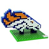 NFL Team BRXLZ 3D Logo Puzzle Set (Denver Broncos)