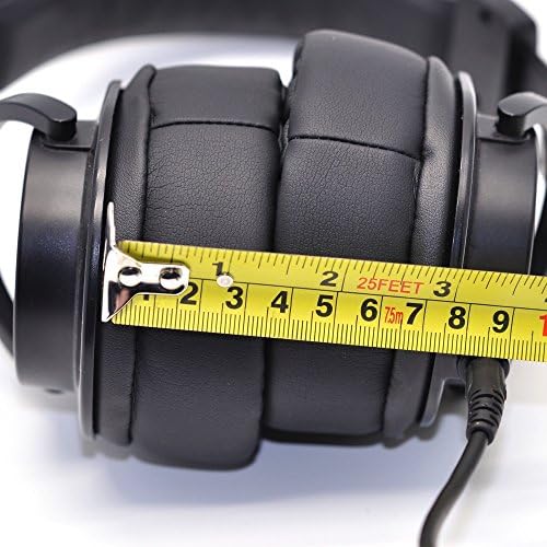 Bass Booster Thick Slow Rebound Memory Foam Ear Pads Compatible with Audio-Technica ATH M50x M50s M50BTx M40x M-Series Headphone Cushion Cover