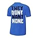 WWE AJ Styles They Don't Want None T-Shirt Carolina Blue XL