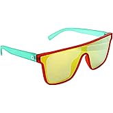 Optic Nerve Mojo Filter Polarized Sport Sunglasses – Lightweight Sportwrap Frame, UV Protection, Anti-Glare – Unisex Fit