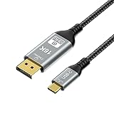 CABLEDECONN USB-C Thunderbolt 4 to DisplayPort 2.1