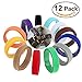 Eeejumpe Adjustable Puppy ID Bands Collars 12 Colors