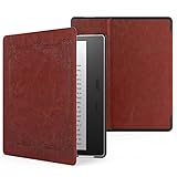 MoKo Case for All-New Kindle Oasis (9th Generation, 2017 Release) - Premium Ultra Lightweight Shell Cover with Auto Wake / Sleep for Amazon Kindle Oasis E-reader Case, Vintage Style