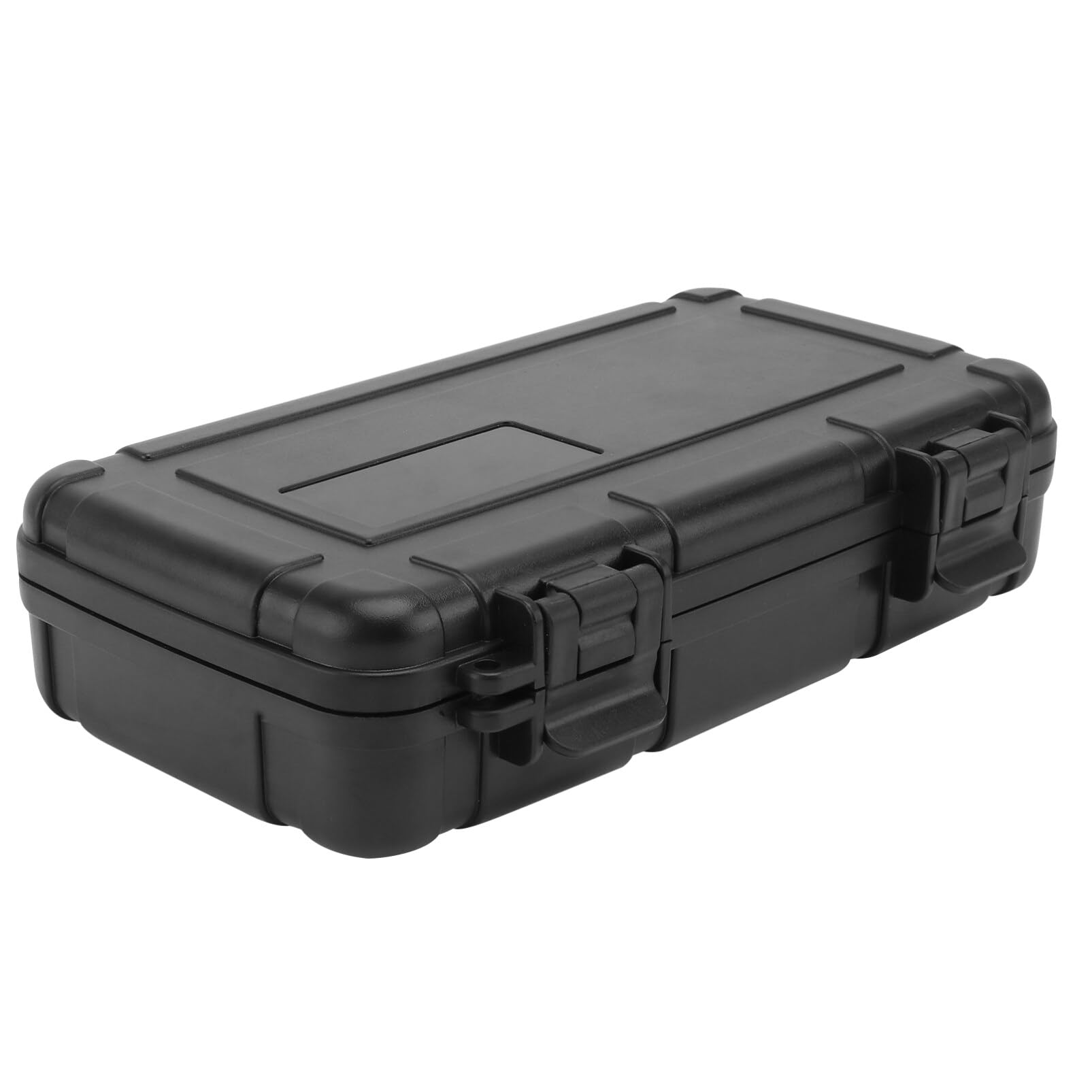 Cabilock 1pc Box Hardware Toolbox Outdoor Tools Water Tight Storage Box Containers Tool Storage Case Hardware Storage Organizer Outdoors Tool Box Plastic Black Toolbox