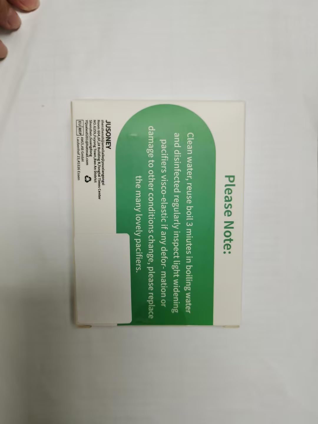 JUSONEY Baby Nose Syringe - Professional Fly Baby Irrigator with Clean and Reusable Silicone Nose Tips (2 Pieces)