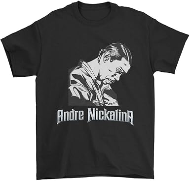 Amazon Com Willardscox Men S Andre Nickatina Cool T Shirt Casual Tee Black Medium Clothing