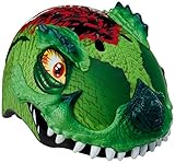 Raskullz 2015 Boy's T-Rex Awesome 5+ Kids/Youth Bicycle Helmet (Green - 50-54cm)