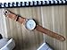 EACHE Leather Watch Bands 22mm For Men Vintage Watch Straps Light Brown For Women Suede Leather Replacement Watchband