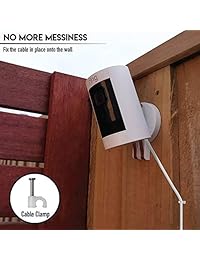 Sully - Cable de carga para cámara de fotos y cámara de visión (incluye cargador de alta definición, cable de alimentación para cámara de 5 V, 2 A, cable USB para anillo)