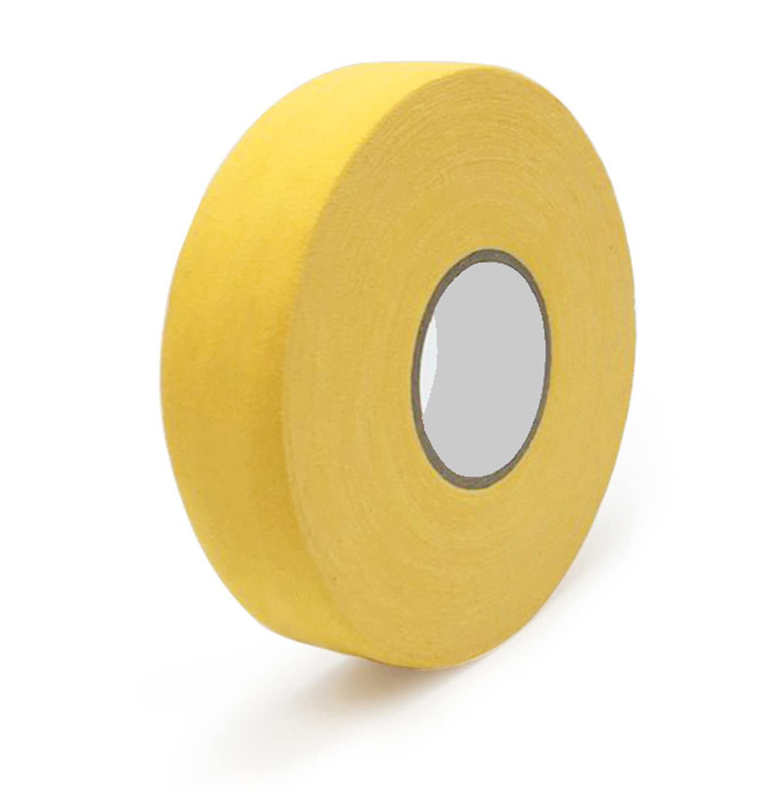 Hockey Stick Tape, HandleTape 2.5cm*25m Racket Grip Polyester-Cotton Field Hockey Stick Grip Tape Suitable for Hockey Squash Racket Badminton Grip Skipping Rope Fishing Rod (Yellow)