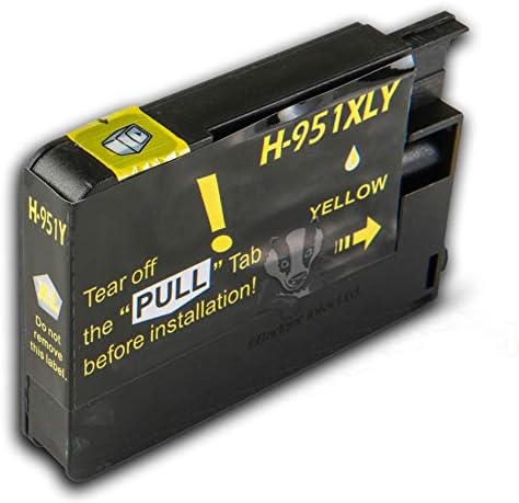 HP951XL Yellow HP Compatible Printer Ink Cartridge Non-OEM Equivalent to HP951 XL