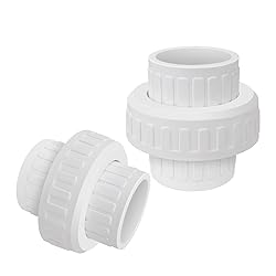 BOUYAO 2" PVC Union Coupling Pipe Fitting