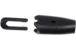 West Coast Paracord Black Plastic Rope Clamps – Create Leads, Lines, Lunge Lines, Cross Ties, and More, (8mm - 10mm, 20 Pack)