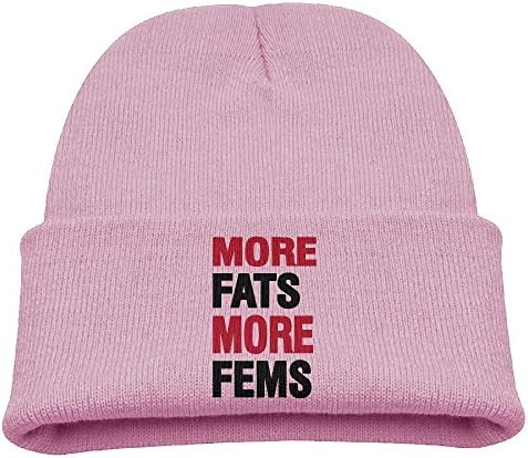 Knitted HatMore Fats More Fems Autumn/winter Capcute Hat For Children