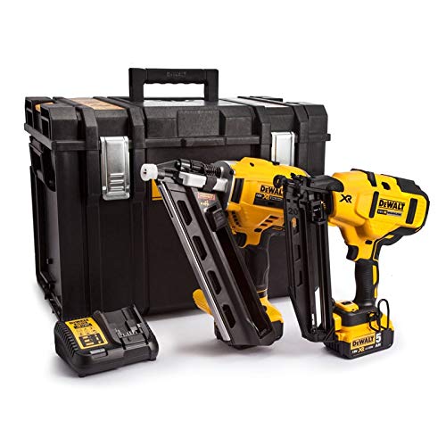DEWALT DEWDCK264P2 DCK264P2 XR Nagler Twin Pack 18 Volt 2 x 5.0Ah Li-Ion – Bild 3