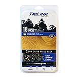 Trilink Saw Chain CL15062X2TL2 18" Twin Pack S62