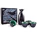 Happy Sales, Perfect 5 pc Japanese Design Ceramic Sake set, Tokkuri 10 fl oz Bottle with Four Sake Ochoko Cups 2 fl oz
