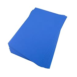 Incontesta 10 Pcs A4 Size Blue Opaque Rigid Plastic