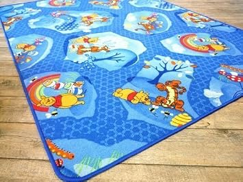 Spielteppich Teppich Winnie Pooh Kinderteppich Woodland 130 Cm