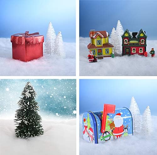 Christmas Snow Blanket Roll 30 Inch X 7 8 Ft For Christmas Decoration Village Displays Under The Christmas Tree Thick White Soft And Fluffy Fake Snow Cover For Holiday Decor And Winter