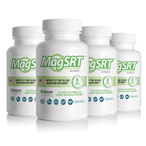 MagSRT 240 count (Jigsaw Magnesium w/SRT) Tablets/Bottle Value Packs