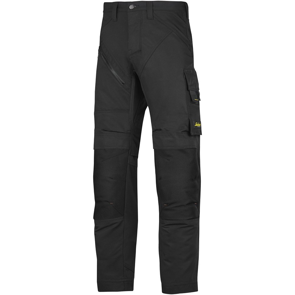Snickers 63030404058 Size 58 "RuffWork" Work Trousers - Black