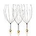 AMEISEYE Hand Held Scalp Head Massager Therapeutic Head Scratcher for Deep Relaxation (1 Piece / Colors Random)