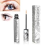 Lashtoniic Eyelash & Eyebrow Growth Serum With Gift - Grows Longer, Fuller, Thicker Lashes & Brows in 30 Days - 100% Natural Lash Enhancer Conditioner Treatment, No Irritation