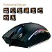 GAMDIAS Optical Gaming Mouse with Double RGB Streaming Light, HERA Software Supported, 8 Programmable keys, adjustable 1200 up to 7000 DPI, Weight Tunning System (ZEUS M1)